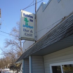 Mallalieu Inn - Main sign above the front door.