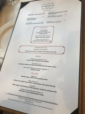Menu photo 8 Gabrielle Charleston, SC