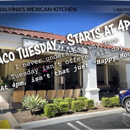 Exterior photo of Balvina's Mexican Kitchen - Laguna Hills, California Exterior photo of Balvina's Mexican Kitchen - Laguna Hills, California