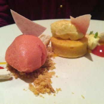 Boucher - Textures of passionfruit, blood orange and vanilla - French Near Me - Graceville, QLD