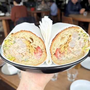 Palm City Wines - Shrimp salad hoagie - Wine Bars Near Me - San Francisco, California Palm City Wines - Shrimp salad hoagie - Wine Bars Near Me - San Francisco, California