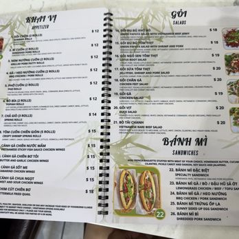 Pho Que Huong - menu - Vietnamese Near Me - Honolulu, Hawaii