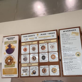 Holey Grail Donuts - Menu as of 1.19.21 - Donuts Near Me - Long Beach, California Holey Grail Donuts - Menu as of 1.19.21 - Donuts Near Me - Long Beach, California