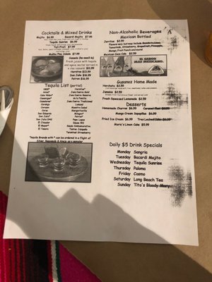 Menu photo 4 Gusanoz Mexican Restaurant Lebanon, NH Menu photo 4 Gusanoz Mexican Restaurant Lebanon, NH
