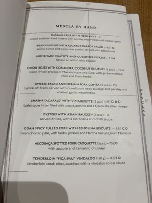 Menu photo 5 Mescla Porto, 13