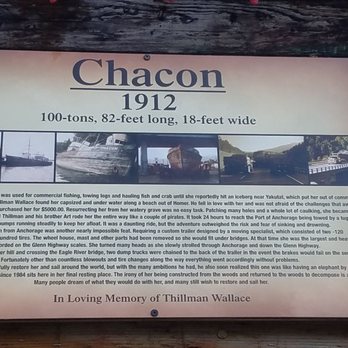 Chacon - Story of the CHACON - Landmarks & Historical Buildings Near Me - Anchorage, Alaska