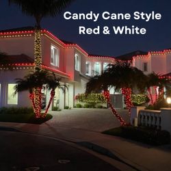 Holiday Lighting 4 Less - Candy Cane Style