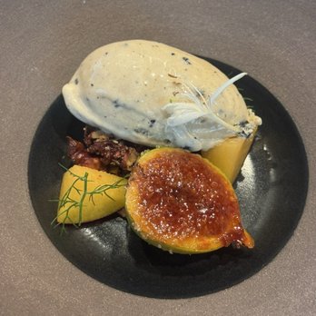 Kappo - Birthday cake ice cream with fig brulee - Tapas/Small Plates Near Me - Palo Alto, California Kappo - Birthday cake ice cream with fig brulee - Tapas/Small Plates Near Me - Palo Alto, California