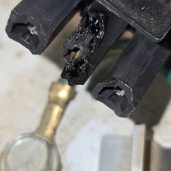 Phoenix Appliance Repair - When Your Lid Lock Fails... So Does Everything Else. Take a look at this scorched lid lock harness from a washer we serviced.
