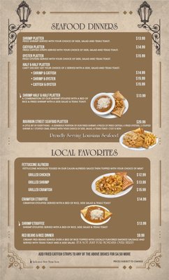 Menu photo 6 Bourbon Street Deli Jennings, LA