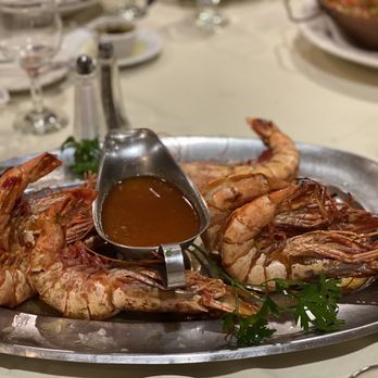 Tony Da Caneca - Grilled Large Prawns w/ Garlic Sauce - Portuguese Near Me - Newark, New Jersey Tony Da Caneca - Grilled Large Prawns w/ Garlic Sauce - Portuguese Near Me - Newark, New Jersey