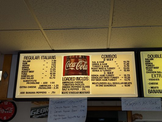 Menu photo 2 George's Sandwich Shop Biddeford, ME Menu photo 2 George's Sandwich Shop Biddeford, ME
