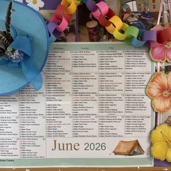 San Rafael Healthcare and Wellness Center - June Activity Calendar 2026