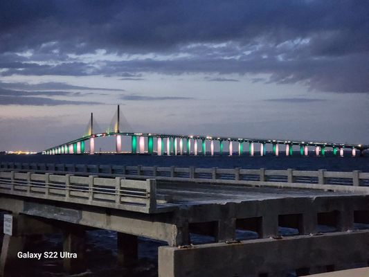 Sunshine Skyway Bridge by null