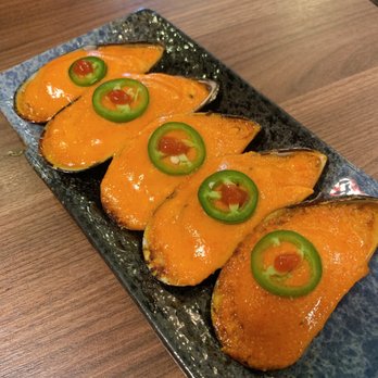 Miso - Caviar Spicy Grilled Mussels - Japanese Near Me - Annandale, Virginia