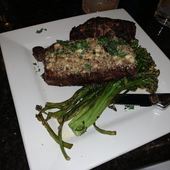 Sweet Basil on Moody - Gorgonzola Crust NY Strip Steak - Italian Near Me - Waltham, Massachusetts Sweet Basil on Moody - Gorgonzola Crust NY Strip Steak - Italian Near Me - Waltham, Massachusetts