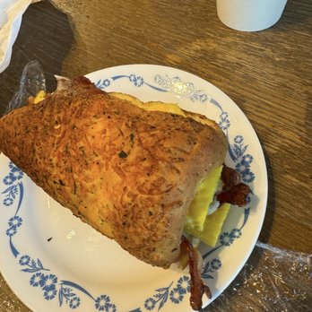 Rollin' Street Bakery - Bacon and egg chimney. - Bakeries Near Me - Winter Park, Colorado