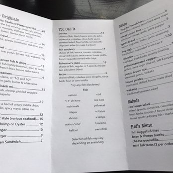 Roe Seafood Restaurant - Menu - Seafood Near Me - Long Beach, California Roe Seafood Restaurant - Menu - Seafood Near Me - Long Beach, California