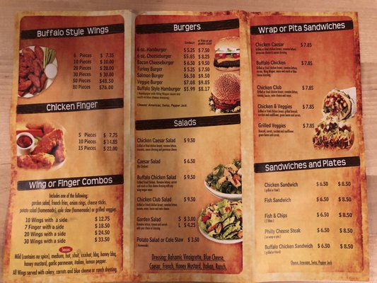 Menu photo 5 Wing Wagon Brooklyn, NY