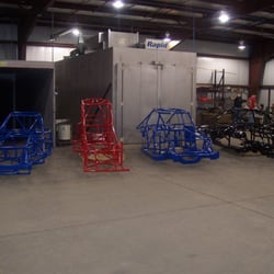 Absolute Powder Coating - Race car chassis