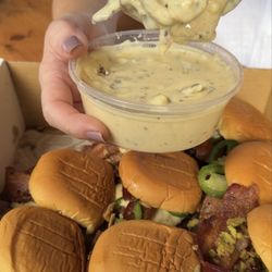 Jewboy Sliders - Get the queso!