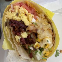 Bacon, Bacon Breakfast Burrito