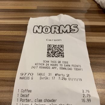 NORMS Restaurant - American Near Me - Carson, California