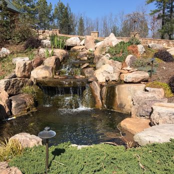 Ponders - Ponders built this waterfall on the side of my home. No it's not the Virginia mountains-it's near Charlotte, NC - Landscaping Near Me - Harrisburg, North Carolina Ponders - Ponders built this waterfall on the side of my home. No it's not the Virginia mountains-it's near Charlotte, NC - Landscaping Near Me - Harrisburg, North Carolina
