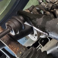 More oil stains after sloppy oil change