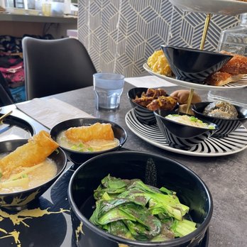 Rice Box Kitchen - Arroz caldo, bokchoy, dimsum tower - Asian Fusion Near Me - Reno, Nevada Rice Box Kitchen - Arroz caldo, bokchoy, dimsum tower - Asian Fusion Near Me - Reno, Nevada