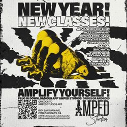 Amped Studios - New Year New Classes
AMPED Dance Studios