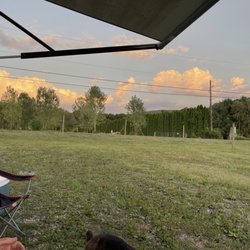 Armstrong Valley Winery - Beautiful sky from the Harvest Host parking spaces.