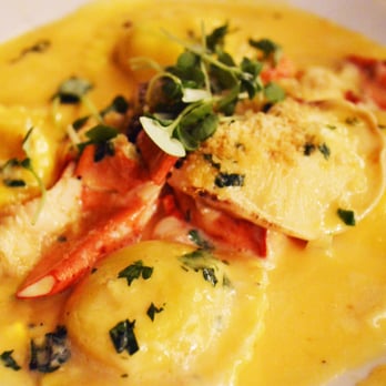 Atlantic Fish - Lobster ravioli, $16 - Seafood Near Me - Boston, Massachusetts