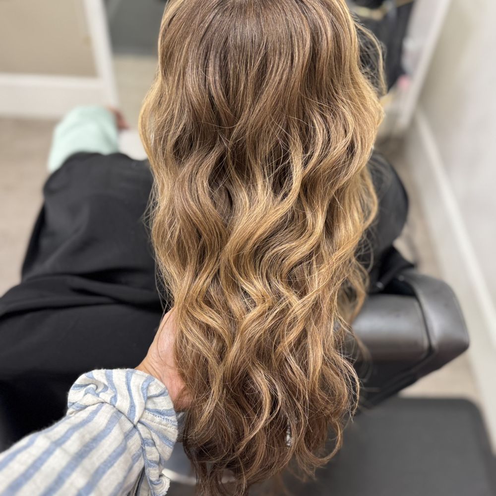 Christina at Latitude Loft Hair Artistry  Logo