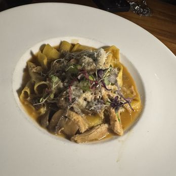 Harvest - Chicken & Wild Mushroom Pappardelle - Wine Bars Near Me - New Haven, Connecticut
