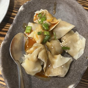 Dumpling Story - Shrimp Egg Chives & Wood Ear Mushroom Dumpling (8) / (8) - Asian Fusion Near Me - San Francisco, California Dumpling Story - Shrimp Egg Chives & Wood Ear Mushroom Dumpling (8) / (8) - Asian Fusion Near Me - San Francisco, California