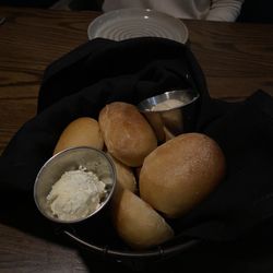 White Wolf Steakhouse - Complimentary rolls.