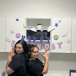 Radiant Waxing Costa Mesa - Happy birthday to Colleen & Nat!