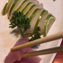 Paulo do Peixe - Sashimi de tilápia e atum