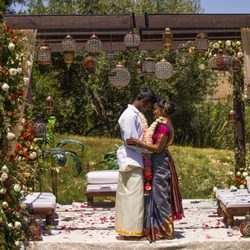 The Event Center At Wente Vineyards - Bay Area Indian Wedding - Ceremony and Mandap Decor in Livermore