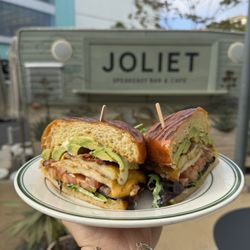 Joliet Restaurant and Bar - Hearty Grilled Chicken Club