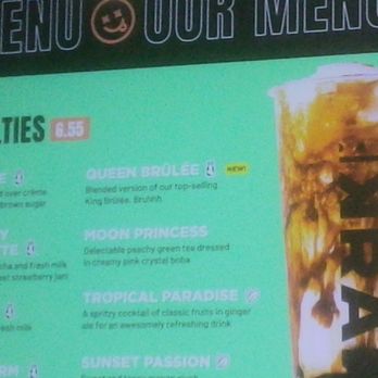 Krak Boba - menu - Bubble Tea Near Me - Lake Forest, California