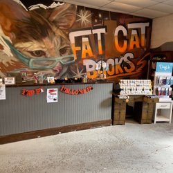 Fat Cat Books - Front counter