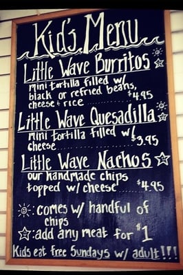 Menu photo 4 Big Wave Burritos Cape May, NJ