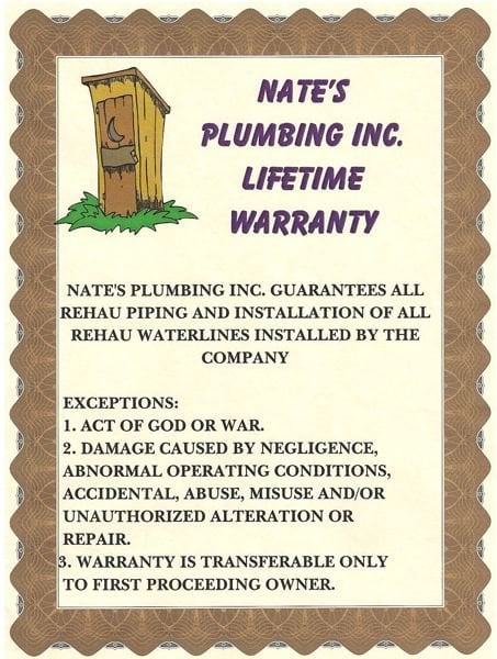 Slide of Nate's Plumbing