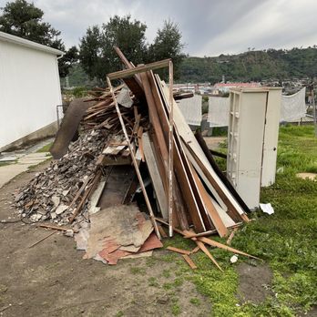 G&S Junk Removal - Demolished kitchen remains - Junk Removal & Hauling Near Me - Pasadena, California