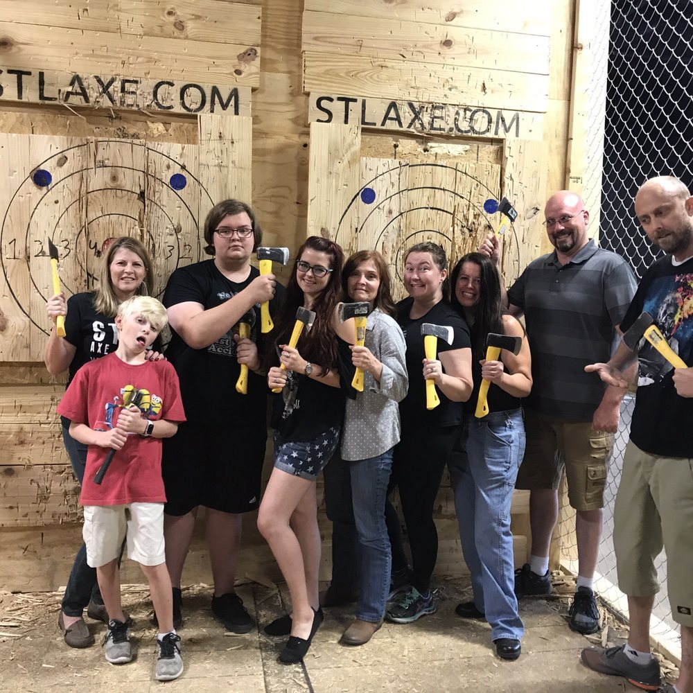 STL Axe Throwing - Axe Throwing Near Me - Saint Charles, Missouri STL Axe Throwing - Axe Throwing Near Me - Saint Charles, Missouri