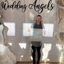 "I said yes to the dress!" "I said yes to the dress!"