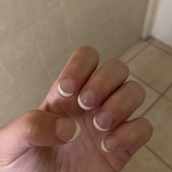 Elite Nails & Spa - the nails she did - Nail Salons Near Me - Placentia, California