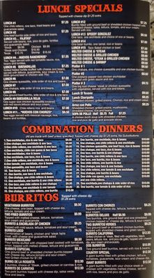 Menu photo 4 El Camino Mexican Restaurant Winder, GA Menu photo 4 El Camino Mexican Restaurant Winder, GA